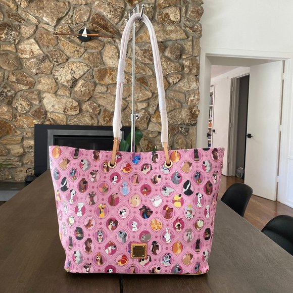 Dooney & Bourke Handbags - NWT Disney Dooney & Bourke Pink Dog Shopper Tote Handbag